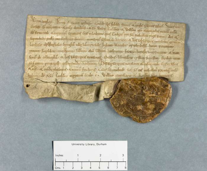 face of manuscript