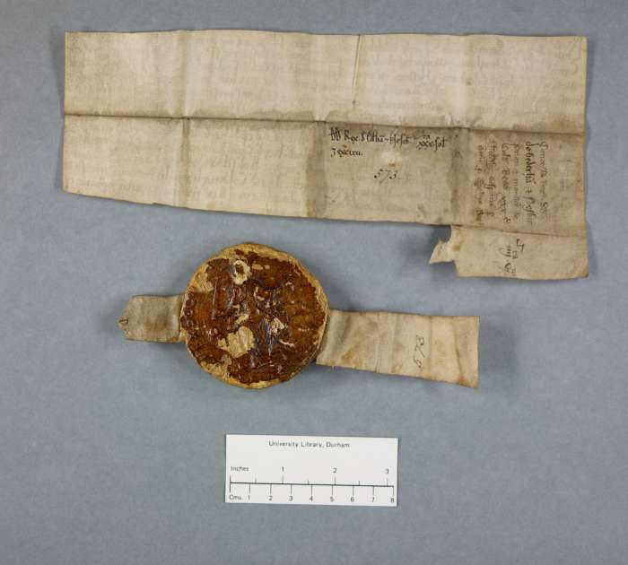 dorse of manuscript
