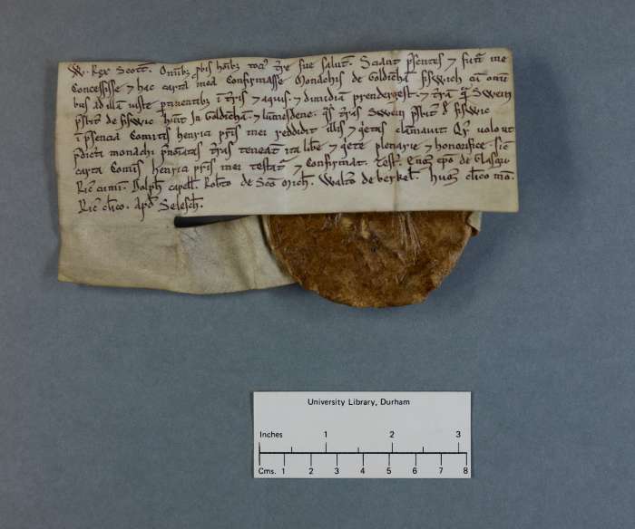 face of manuscript