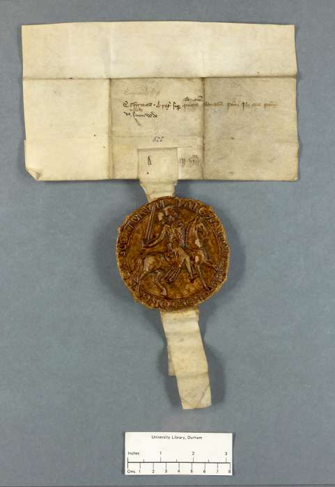 dorse of manuscript