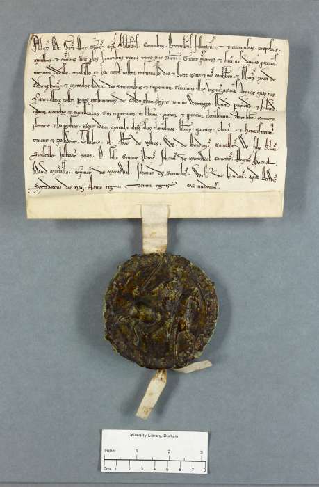 face of manuscript