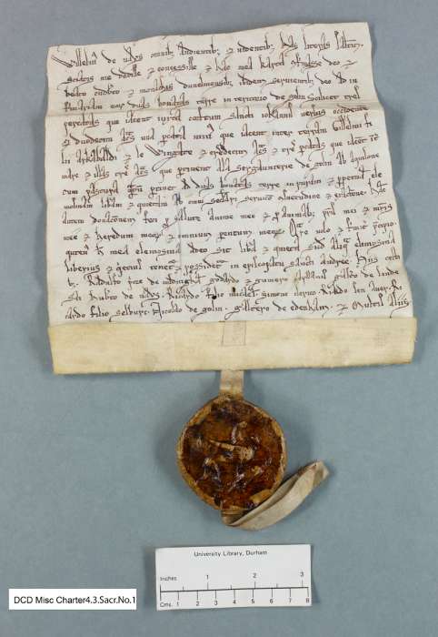 face of manuscript