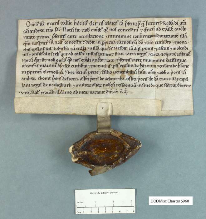 face of manuscript