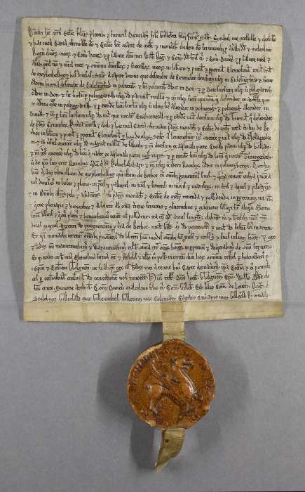 face of manuscript