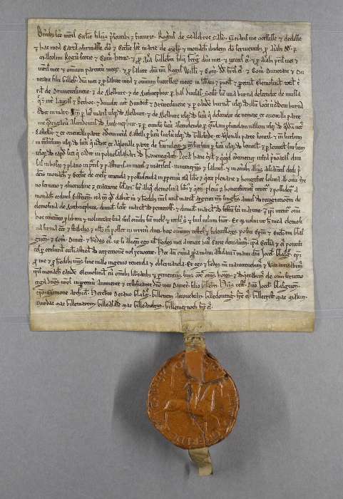 face of manuscript