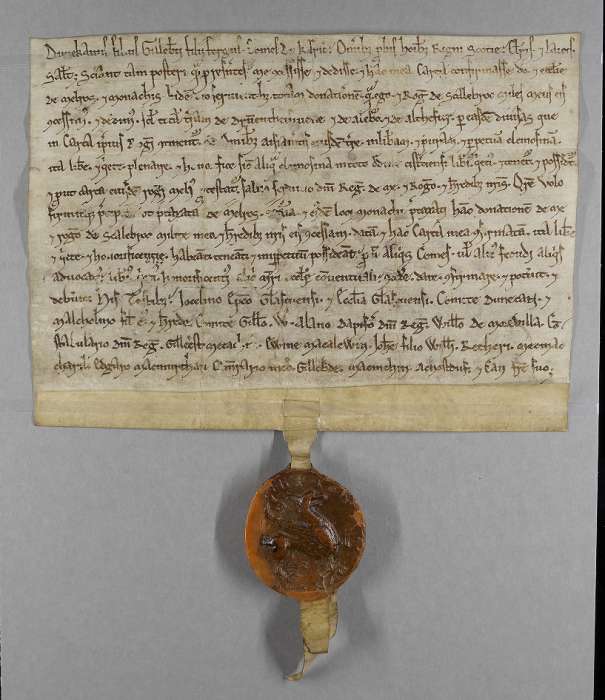 face of manuscript