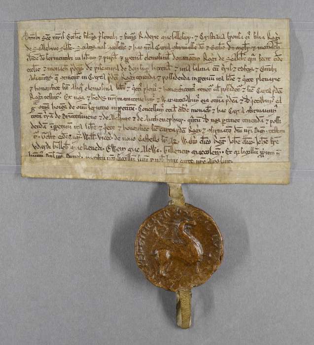 face of manuscript