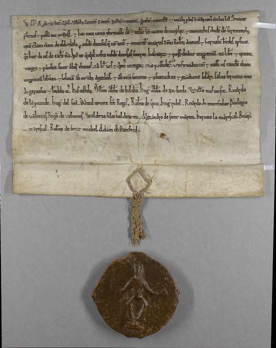 face of manuscript