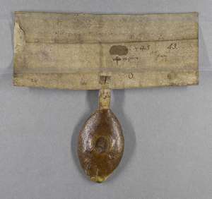 Manuscript image dorse