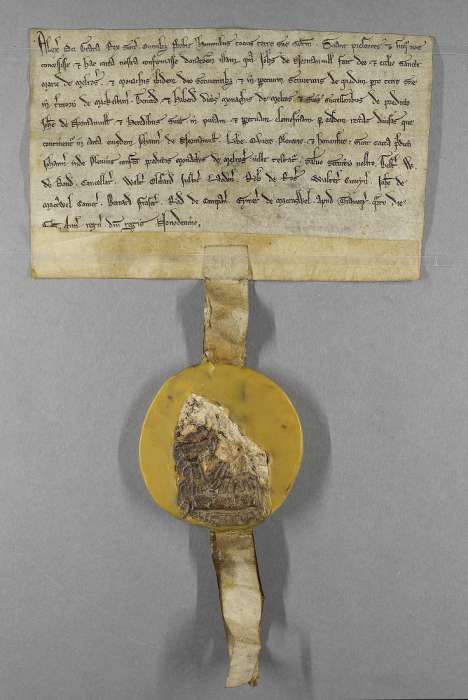 face of manuscript